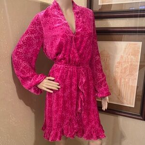 Lilly Pulitzer Pink Feminine Dress sz M